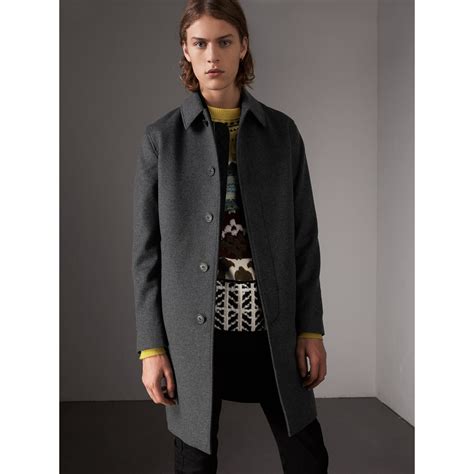 burberry wool cashmere blend car coat with detachable gilet|Men’s Coats .